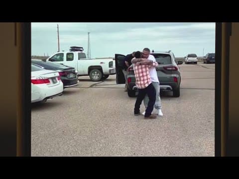 Watch the moment a Colorado man is reunited with family after spending 15 years in prison