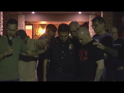 Castleton church members gathers to pray for peace