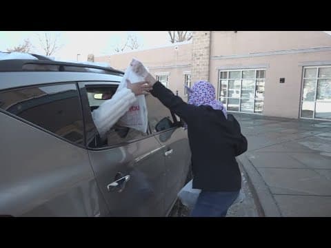 Montgomery County cafeteria workers prepare school lunch for students missing school