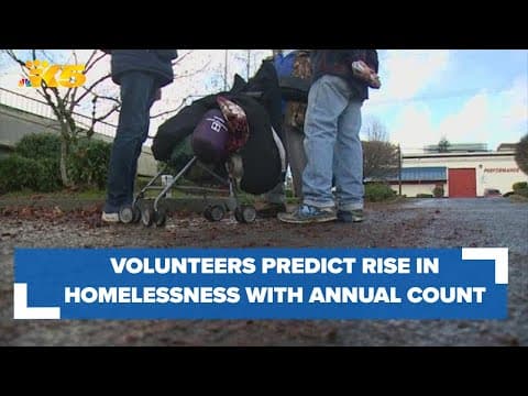 Number of homeless people in Snohomish County expected to rise with this year's Point in Time count