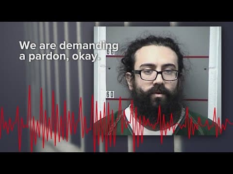 "Demanding a pardon from Trump" | Man serving 8 years for Jan 6 says Trump must set him, others free