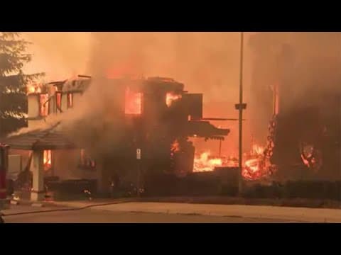 California fires:  Eaton Fire explodes to 10K+ acres, leads to two deaths