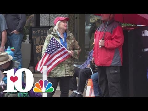 Community honors those who served at Knoxville's Veterans Day Parade