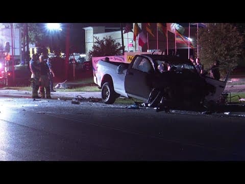 HPD: 2 dead in fiery head-on crash near the Westpark Tollway