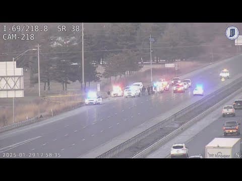 I-69 closed due to officer-involved shooting in Madison County
