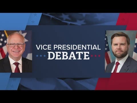 Potential VPs go head-to-head Tuesday night in official debate