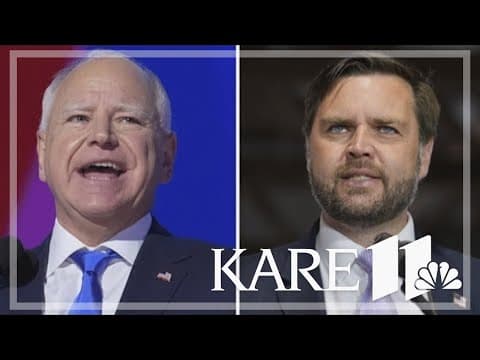 What to expect from Walz-Vance VP debate