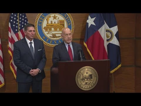 'I'm not a patient man': Samuel Peña replaced by Thomas Muñoz as Houston Fire chief, mayor announces
