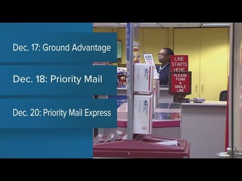 Sending gifts? Check the holiday shipping deadlines