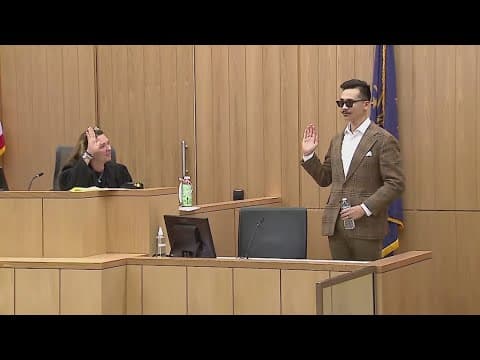 Man charged with shooting IMPD officer cross examines officer he allegedly shot