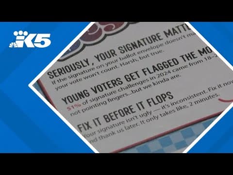 Pierce County hopes young voters will update, confirm signatures on file