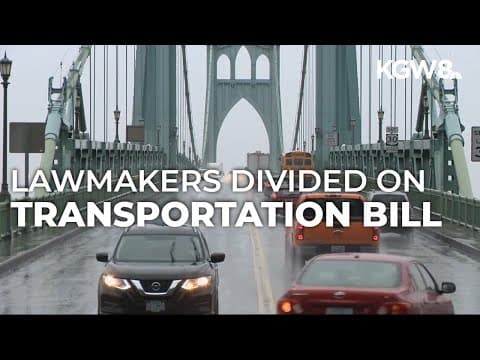 Oregon lawmakers clash over nearly $12B transport bill with tax hikes and EV fees