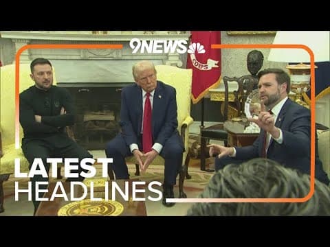 Latest headlines | Local group reacts to Oval Office argument