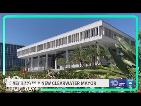 Clearwater swears in new interim mayor Brian Aungst