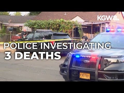 Police investigating triple homicide in Southeast Portland