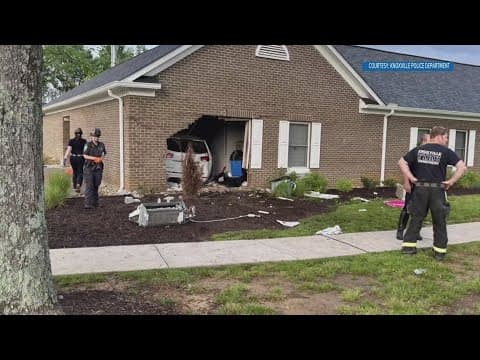 96-year-old man dead, woman charged after van crashes into nursing home