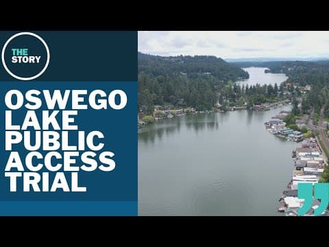 Trial could finally answer long-running Oswego Lake public access question