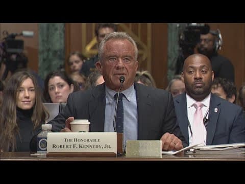 RFK Jr. faces questions in Senate committee hearing