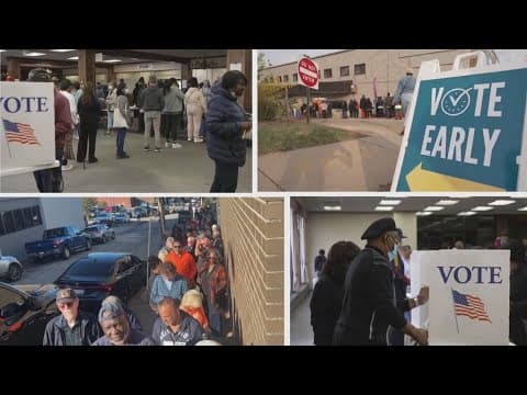 Decision 2024 | Presidential candidates working to encourage early voting