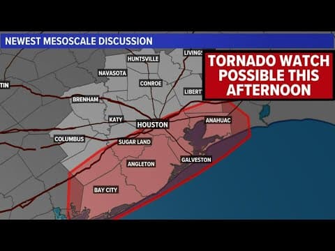LIVE: KHOU 11's Kim Castro has the latest as storms move through the Greater Houston area