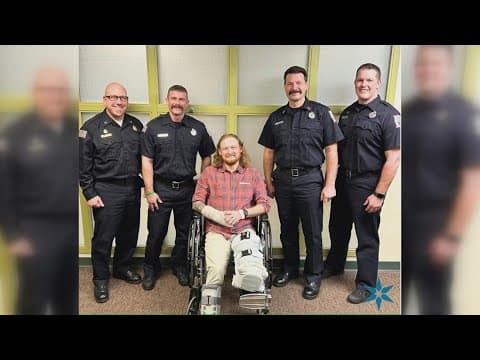 Northern Indiana truck crash survivor reunites with rescuers