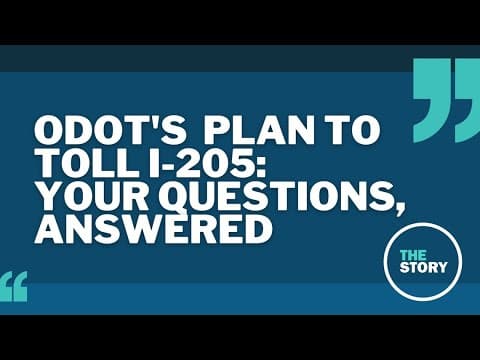 We asked ODOT your questions about tolling