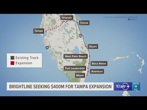 Brightline asking state for $400 million in bonds to expand