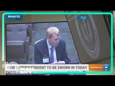 New Manatee schools superintendent to be sworn in Monday