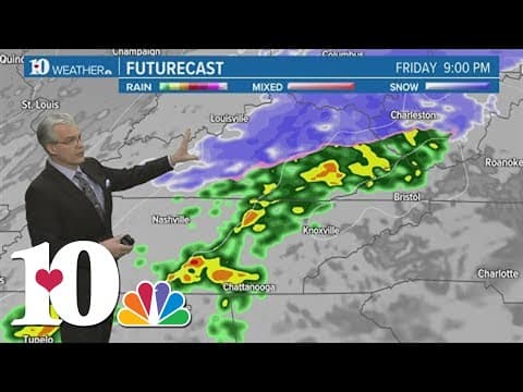 Afternoon Weather (2/16): Scattered rain, snow showers moving in the evening