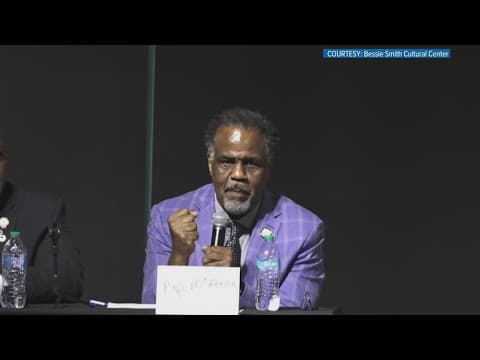 Leaders from the Black Caucus of the State Legislature visit Knoxville