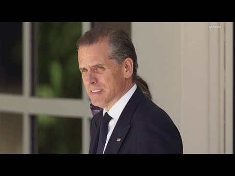 President Trump orders Secret Service to end protections for Hunter and Ashley Biden