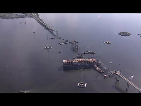 Biden requests money from Congress to rebuild Key Bridge