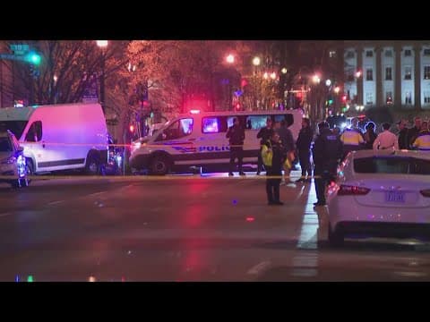 Officer shoots man in the heart of DC, investigation continues