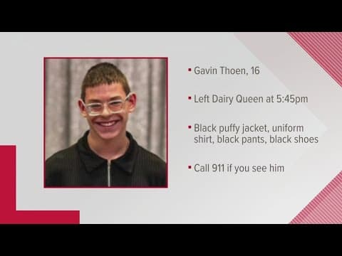 Gahanna police searching for missing teenage boy with autism