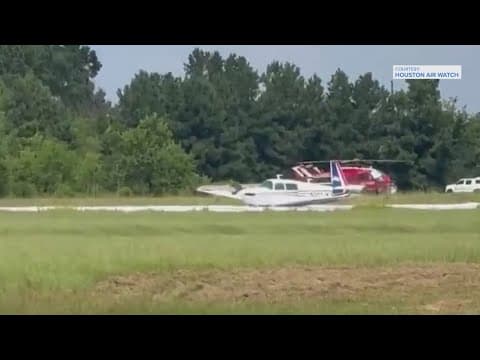 Landing gear issue prompts emergency response at Hooks Airport, Klein Fire says