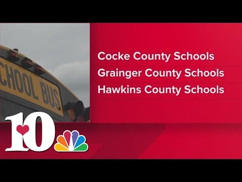 Multiple school systems on delays after storms move through East Tennessee on May 8