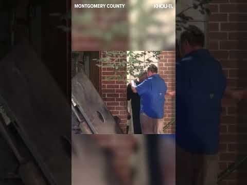 Several hurt after violent crash involving two trucks in Montgomery County #shorts