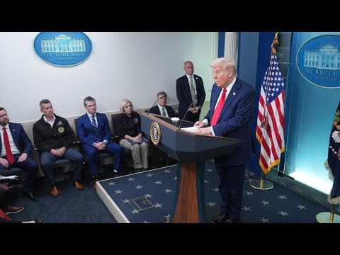 President Trump facing criticism for response to deadly plane, helicopter crash