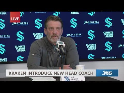 Lane Lambert 'ecstatic' to become next Seattle Kraken head coach