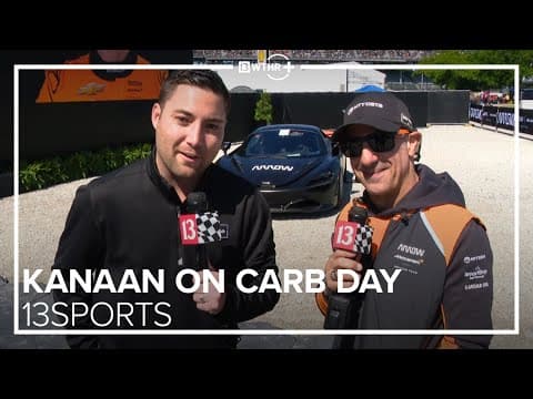 Tony Kanaan's thoughts on Carb Day at IMS