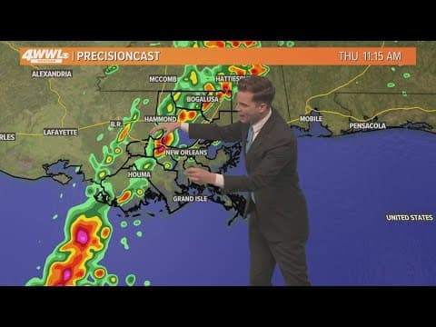 New Orleans weather: Foggy morning, more rain on the way