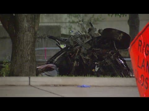 1 killed in downtown Dallas crash