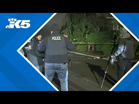 Man shot, killed by car prowler in Renton; suspects at large