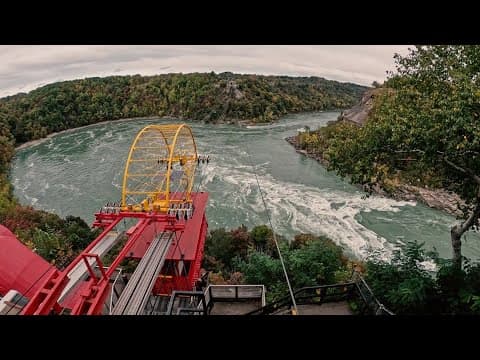 Chuck's Big Adventure at Niagara Falls: Whirlpool Aero Car