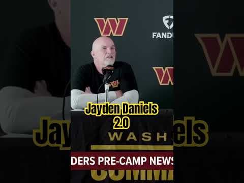 @commanders head coach Dan Quinn says there are “no limits” on Jayden Daniels heading into year 2