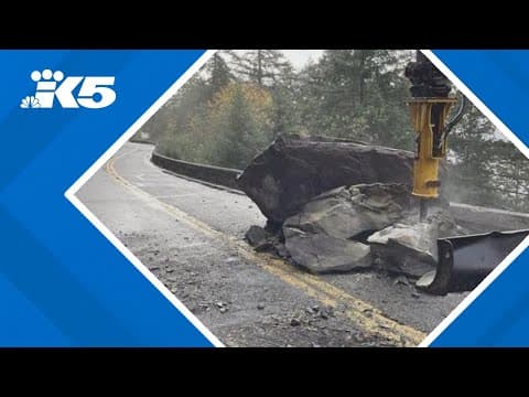 SR 11 reopens after rockslide