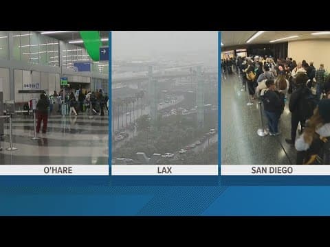 San Diego Airport sees one of the busiest travel days of the year
