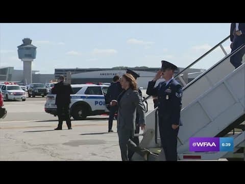 Trump and Harris hit the campaign trail six weeks before Election Day