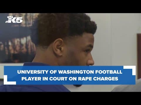 UW player appears in court on rape allegations