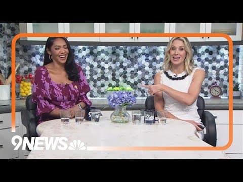 9NEWS anchors taste water for National Hydration Day